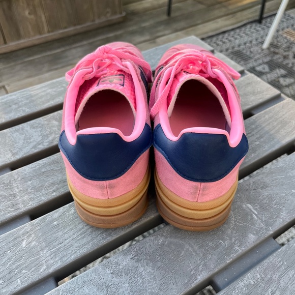 Adidas Gazelle Bold Shoes in Pink Glow - Picture 3 of 5